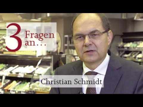 Drei Fragen an...Christian Schmidt, Bundeslandwirtschaftsminister, zum Thema Tierwohl