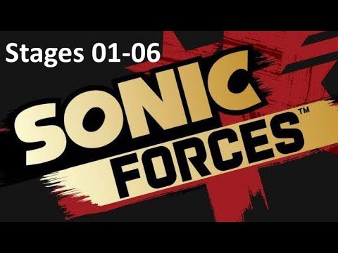 Sonic Forces. Walkthrough. Stages 01-06. No Death. No commentary