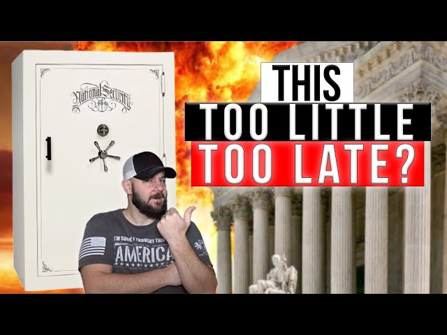 Liberty Safe makes announcement... Is it enough or too little, too late..?