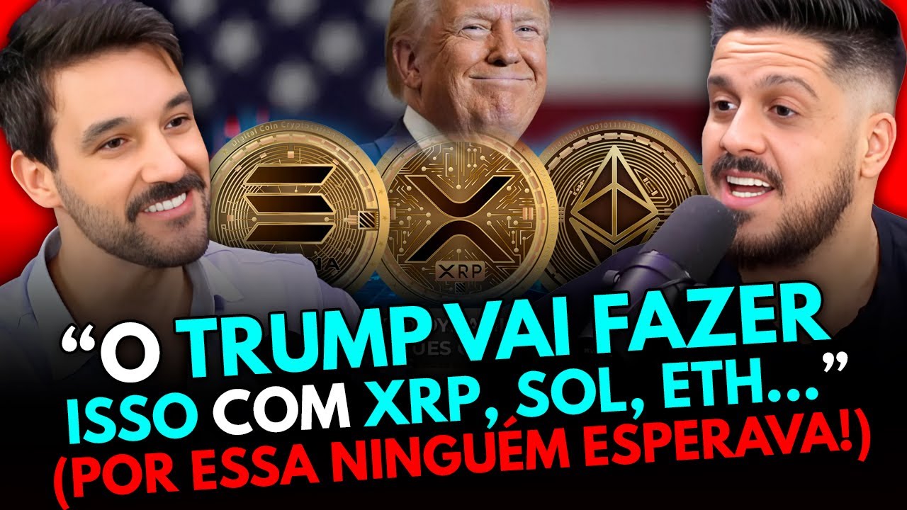 TRUMP FARÁ ISSO COM A XRP, SOLANA e ETHEREUM!  - DEIVIDI GUEDES