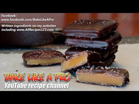 Easy Dark Chocolate Salted Caramel Thins Recipe