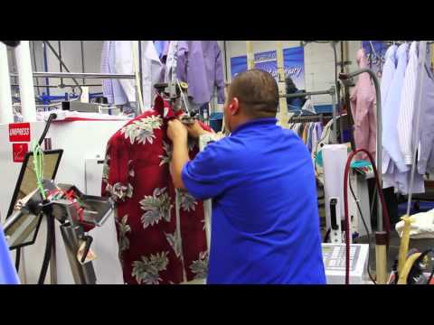 Process of dry cleaning