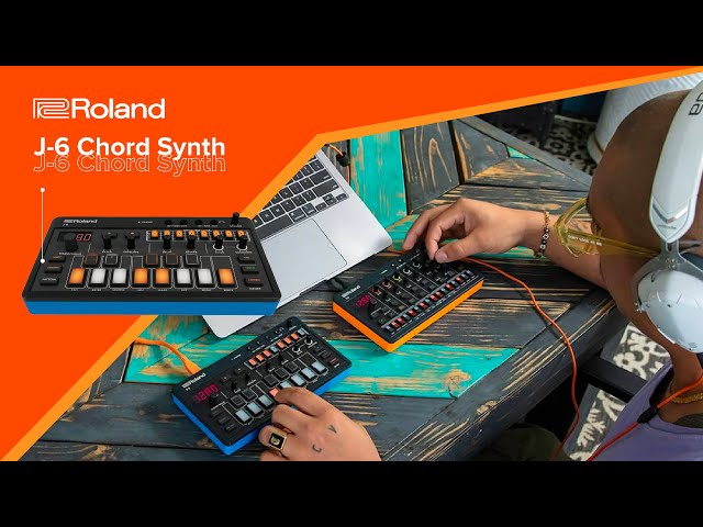 Vídeo relacionado con Roland AIRA Compact J-6 Chord Synth | Máquina de creación de canciones portátil con sonido y características profesionales | Generador de síntesis y presets del JUNO-60 | Secuenciador de acordes
