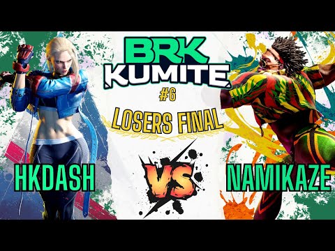 SF6 👊 HKDash (Cammy) vs Namikaze (Dee Jay) 👊 BRK #6 - Street Fighter 6 - Losers Final