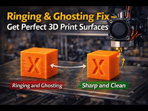 Ringing & Ghosting Fix – Get Perfect 3D Print Surfaces