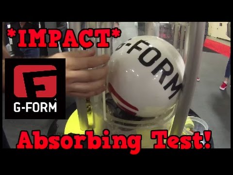 G-Form Impact Absorbing Test!