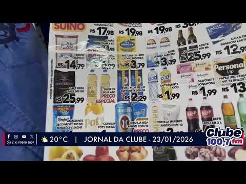 Jornal da Clube - 23/01/2026 - Edição da Manhã