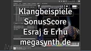 Video thumbnail for SonuScore Esraj Erhu Klangbeispiele by Redaktion Megasynth