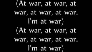 Sean Kingston ft. Lil Wayne - I&#39;m At War -- Lyrics