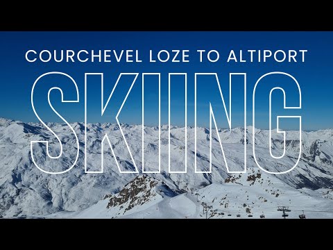 [4k] Col de la Loze to Altiport (Courchevel)