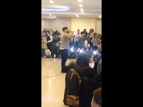 Pranzo spettacolo giuseppe volza con la sua amica