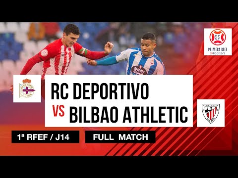 FULL MATCH | RC Deportivo 1-1 Bilbao Athletic | 1ª RFEF 2021-22 I J14. Jardunaldia