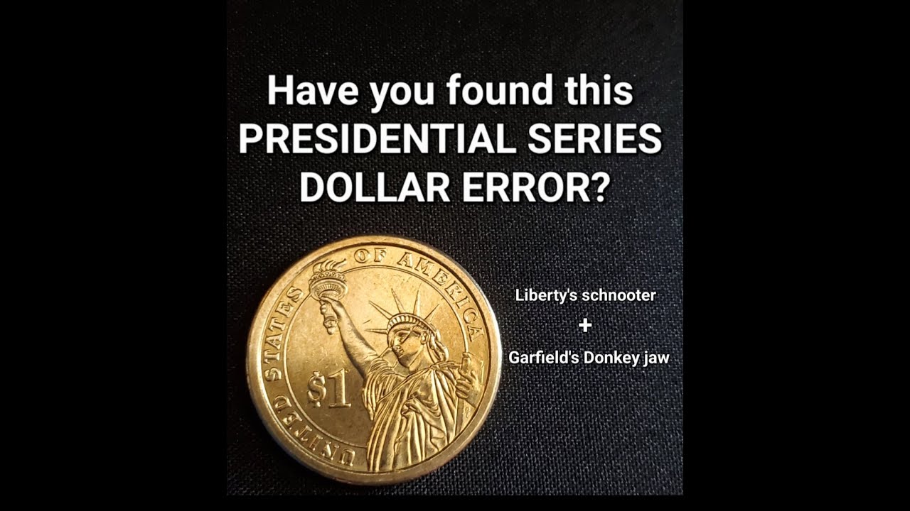 Have you found this PRESIDENTIAL SERIES DOLLAR coin ERROR