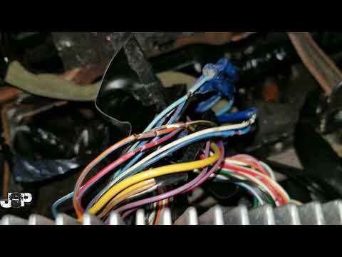 How to install an amplifier to factory radio