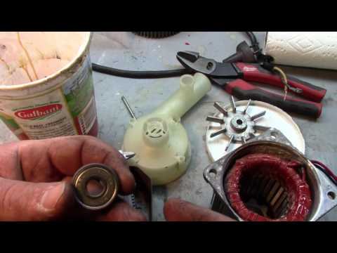 Rebuilding a Hoshizaki Ice Machine Pump
