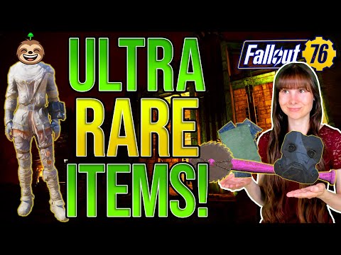 10 of My Favorite Ultra Rare Items & Where to Find Them 💚 Rare Fallout 76 Items You Need! Rare Loot🪙