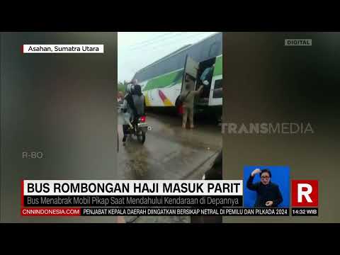 Ditabrak Truk Tronton, Mobil Polisi Masuk Ke Sawah | REDAKSI (31/07/22)