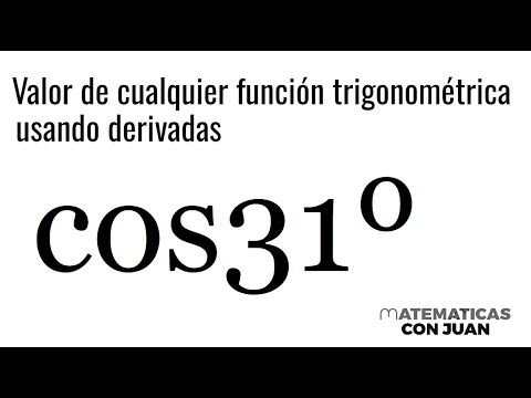HALLAR EL VALOR DE CUALQUIER FUNCIÓN TRIGONOMÉTRICA USANDO CÁLCULO DIFERENCIAL