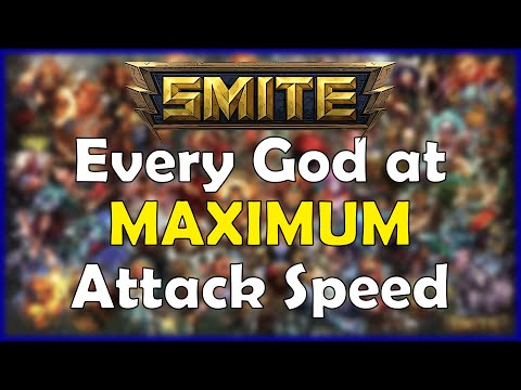 SMITE: Every God at MAXIMUM Attack Speed