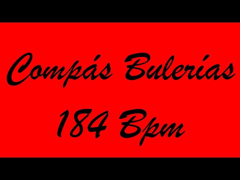 Compás Bulerías 184 Bpm - Bases Flamencas
