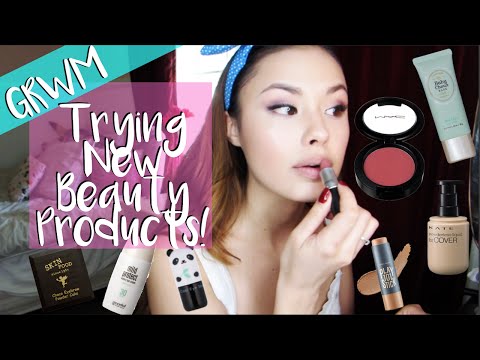 Get Ready With Me: Trying Random K-Beauty Products + Chat! The Beauty Breakdown Video