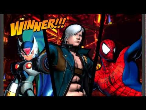 Ultimate Marvel vs Capcom 3 (PS3) -- Non-Ranked Matches 302 - Overconfident Aura