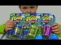 Лизуны пердушечки в баночках звуки Yuk Ploop toys unboxing slime silly putty ...