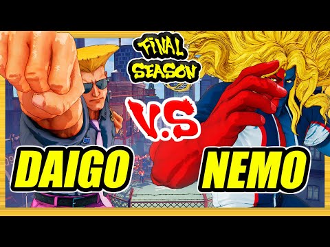 SFV CE 🔥 Daigo (Guile) vs Nemo (Gill) 🔥 Battle Lounge 🔥 Street Fighter 5