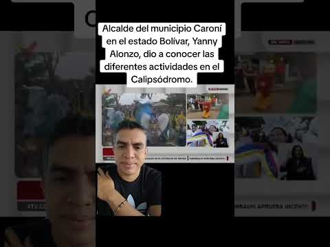 Alcalde del municipio Caroní- Bolívar, Yanny Alonzo, dio a conocer las diferentes actividades🪅🇻🇪☀️