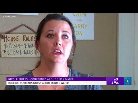 Rosebud residents worry about tainted water