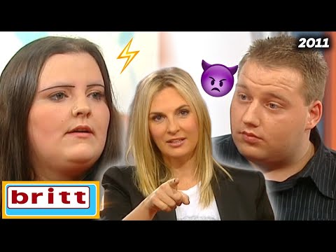 Erst sie, jetzt ER! Britt macht den Lügendetektortest 😯💔 | Britt - Retro