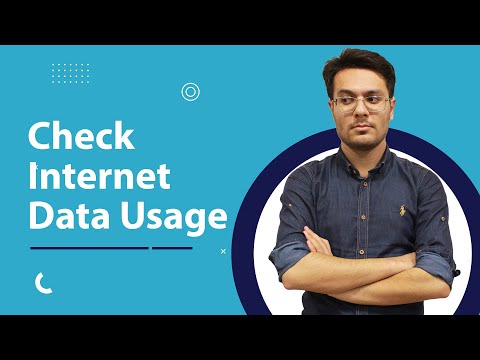how to Check Internet Data Usage