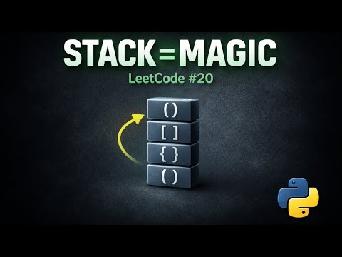 Valid Parentheses LeetCode (Python) — The Stack Solution You’ll Never Forget