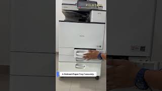 How to Fix Error 501 01, 502, 503, or 504 on Ricoh Photocopier Machine