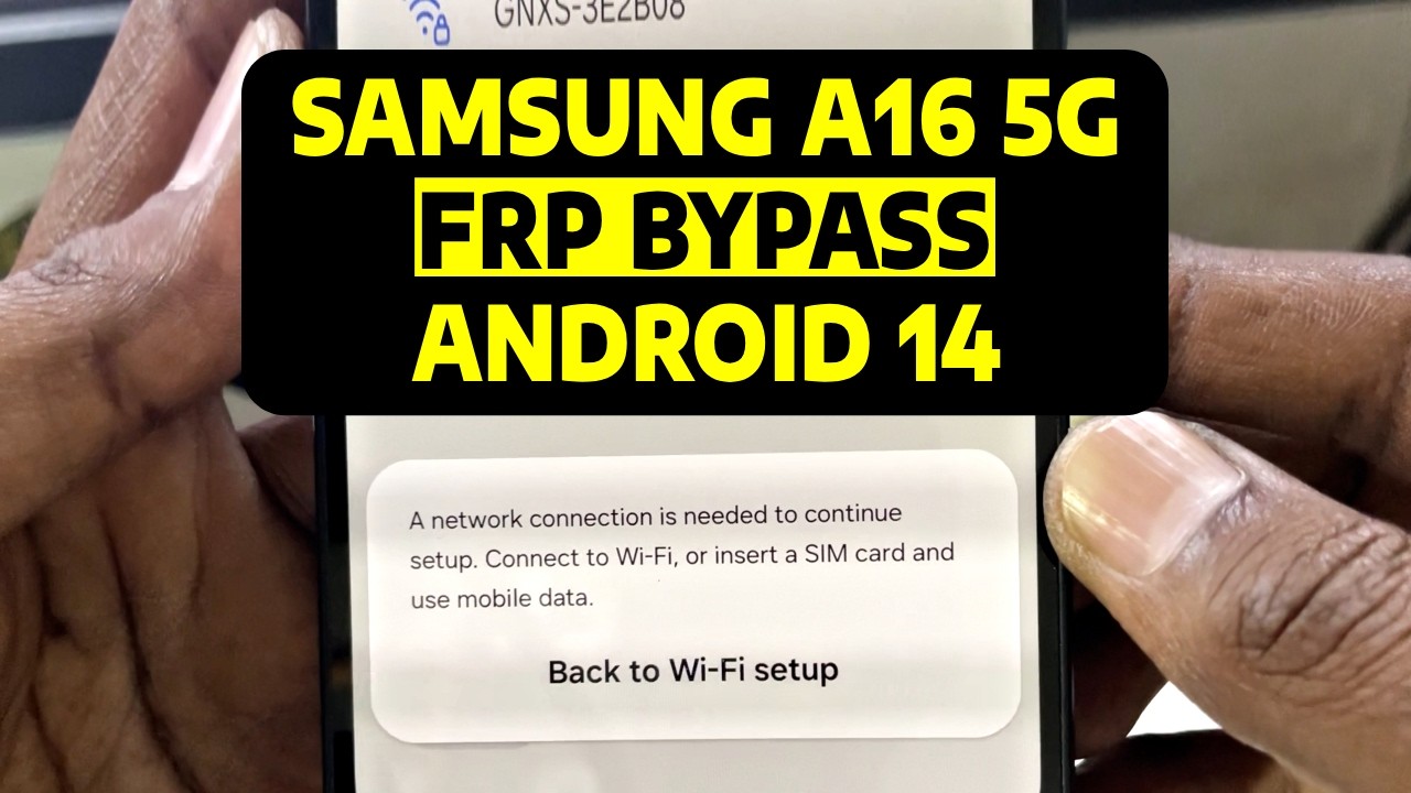 HOW TO BYPASS FRP LOCK ON SAMSUNG A16 5G ANDROID 14 | SAMFW TOOL 2026