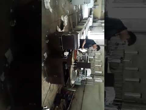 GM 1300  Video 1 foam cookies skiving machine. rotary table type, half-blade design