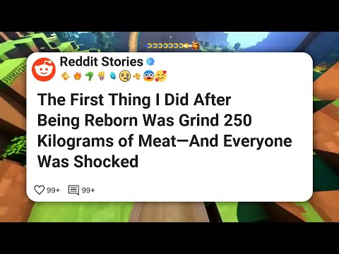The First Thing I Did After Being Reborn Was Grind 250 Kilograms of Meat—And Everyone Was #reddit 