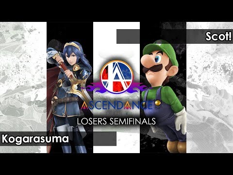 Smash 4: Kogarasuma (Lucina) V Sinai | Scot! (Luigi) - Ascendance 86 Tournament SSB4