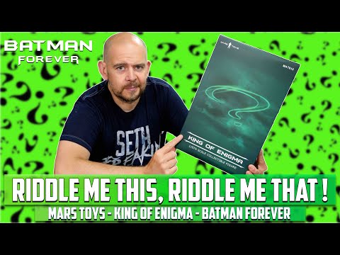 Mars Toys King Of Enigma Batman Forever ! Riddle me This Riddle Me That