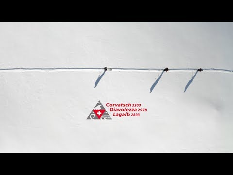 Gletscherabfahrt Diavolezza