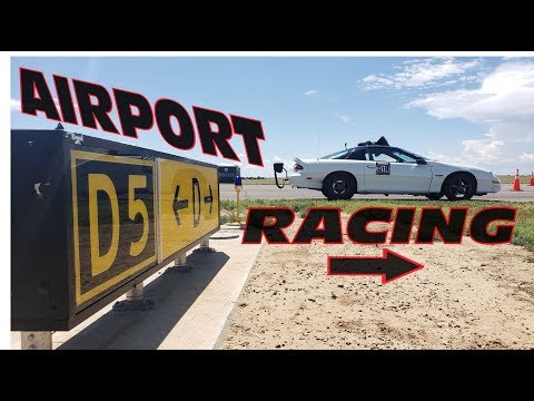 We Went Racing at a Airport! No Prep 1/2 1/4 and 1/8 Mile Racing.