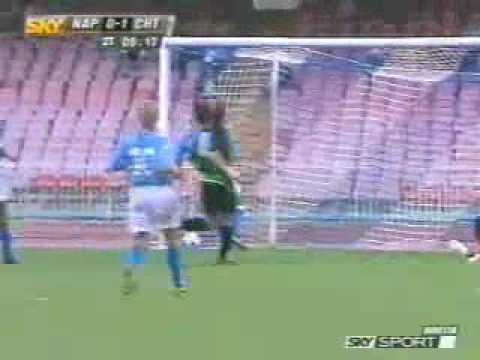 Napoli-Chieti 1-2 // il primo vantaggio abruzzese, 0-1