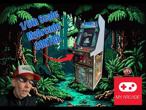 1/6th scale MyArcade Contra