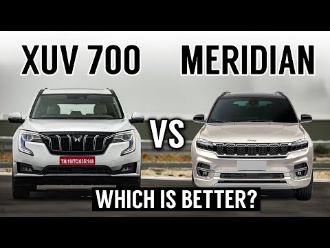 Jeep Meridian Vs Mahindra XUV700 | Detailed Comparison | Meridian vs XUV700 | Which is better?