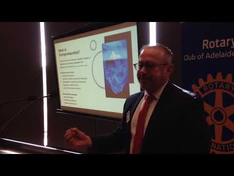 Prof Noel Lindsay, University of Adelaide. ThincLab – Adelaide Entrepreneurship in the World