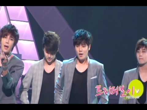 SS501 Hyung Jun Focus Special Performance of "Love Ya" During Live Broadcast on Music Core 100605