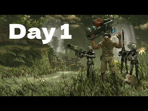 HOW MY TRIBE DOMINATED WIPE DAY(Day 1 Ark Survival Evolved
