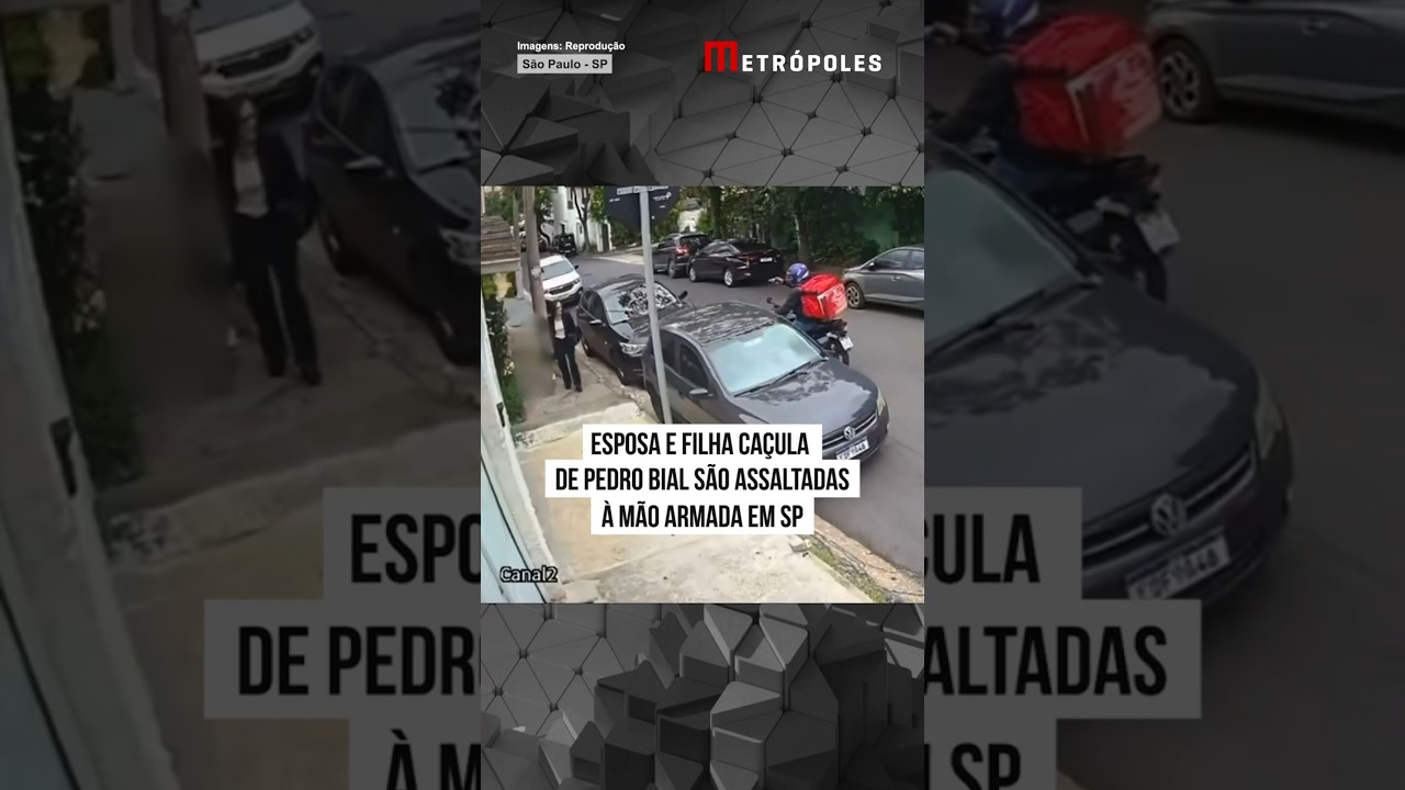 Esposa e filha caçula de Pedro Bial são assaltadas à mão armada em SP