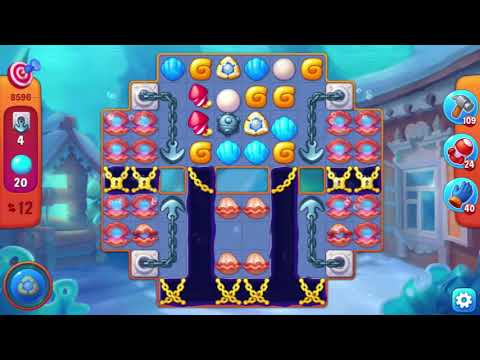 Fishdom  Level 8591 - 8600 (First Try) 🐟 + Mini Game 🐟