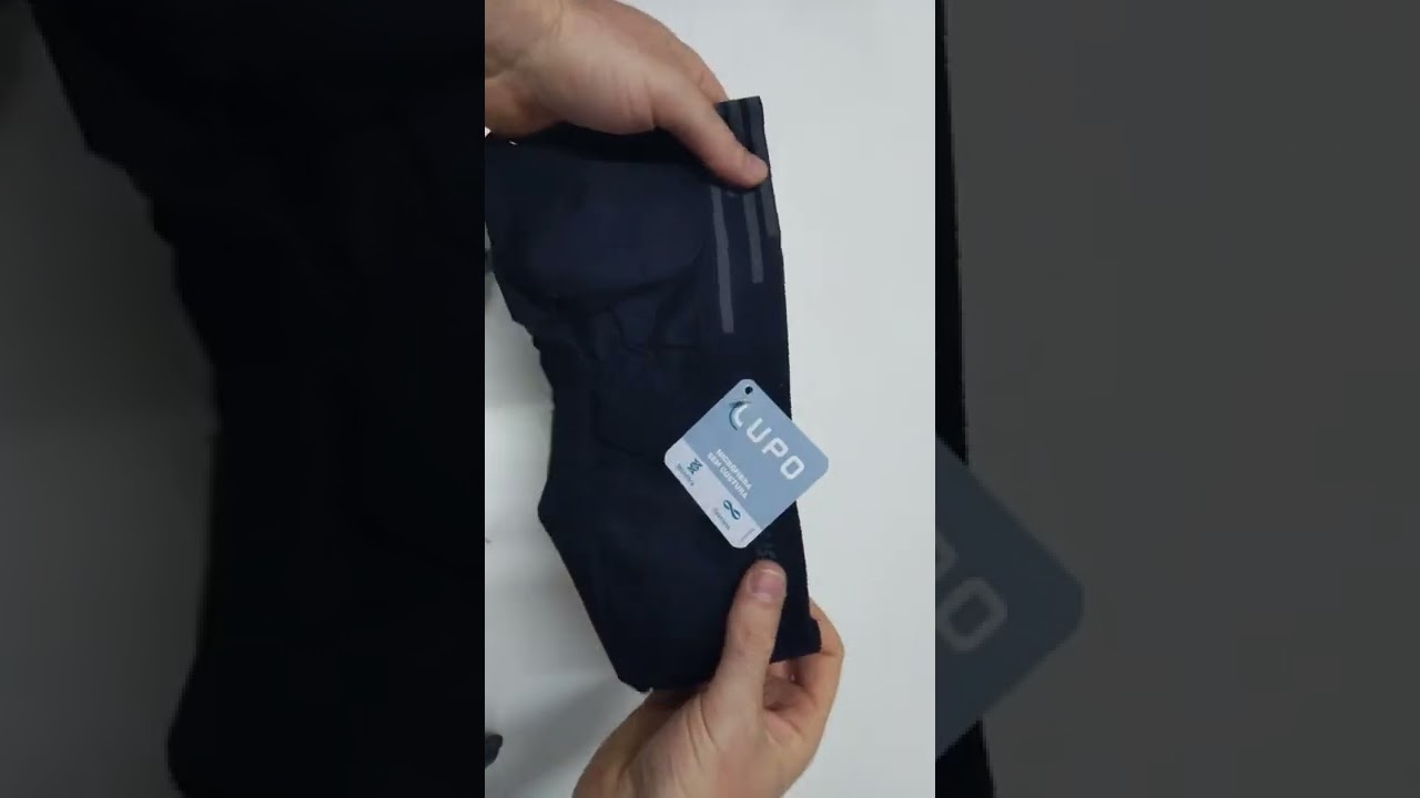 Cueca Boxer Lupo Microfibra sem costura preta